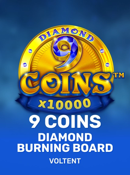 9 Coins Diamond Burning Board game tile