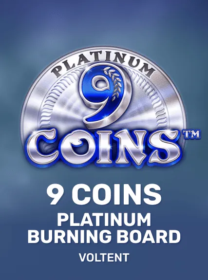 9 Coins Platinum Burning Board game tile